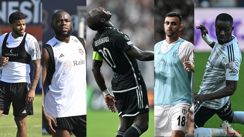 Beşiktaş’ta kadro dışı kalan 5 futbolcunun performansı tartışma konusu oldu
